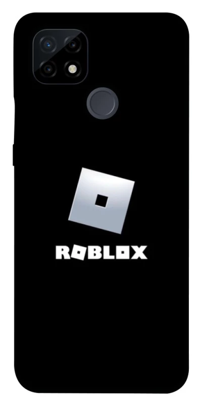 Чехол на Realme C21 Roblox logo black фото 1 из 1