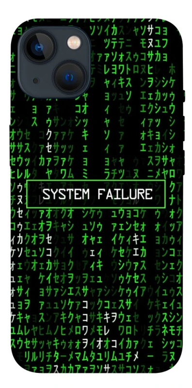 Чохол на Apple iPhone 13 (6.1") Matrix system failure фото 1 з 1