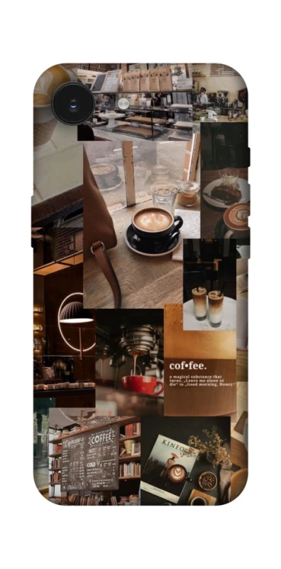 Чохол на Apple iPhone 17e (6.1") Coffee collage ver.2 фото 1 з 1