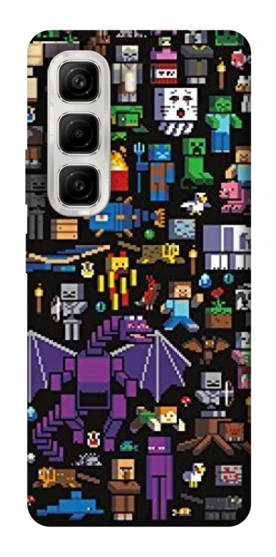 Чохол на Infinix Hot 50 4G Minecraft v5 фото 1 з 1