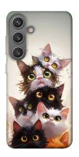 Чехол на Samsung Galaxy S24+ Сat eyes фото 1 из 1