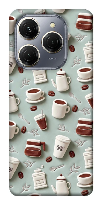 Чехол на TECNO Spark 20 Pro Your Coffee ver.2 фото 1 из 1