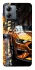 Чехол на Motorola Moto G14 Golden sports car фото 1 из 1