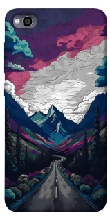 Чехол на Xiaomi Redmi 4a Нарисованные горы фото 1 из 1