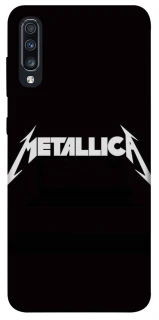 Чехол на Samsung Galaxy A70 (A705F) Metallica logo фото 1 Чехол на Samsung Galaxy A70 (A705F) Metallica logo фото 1 из 1
