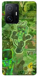 Чехол на Xiaomi 11T / 11T Pro Dandysworld tv green theme фото 1 из 1