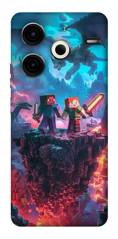 Чохол на TECNO Pova 6 Neo (LI6) Minecraft v3 фото 1 з 1