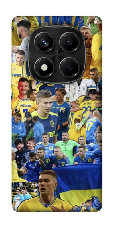 Чохол на Xiaomi Redmi Note 14 Pro 4G UA-Football ver.6 фото 1 з 1