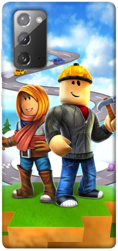 Чехол на Samsung Galaxy Note 20 Roblox Builder Adventure фото 1 из 1