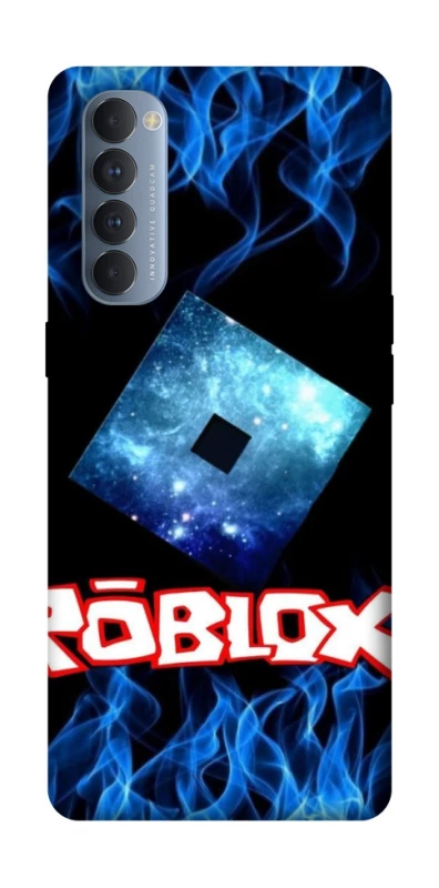 Чохол на Oppo Reno 4 Pro Roblox Galaxy Flame Logo фото 1 з 1