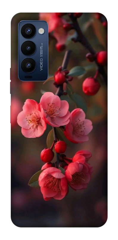 Чохол на TECNO Camon 18 Pro Flowers v28 фото 1 з 1