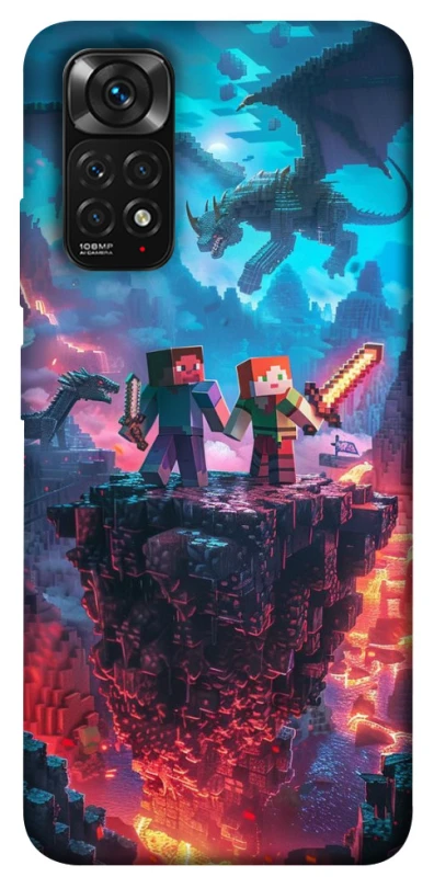 Чохол на Xiaomi Redmi Note 11 (Global) / Note 11S Minecraft v3 фото 1 з 1