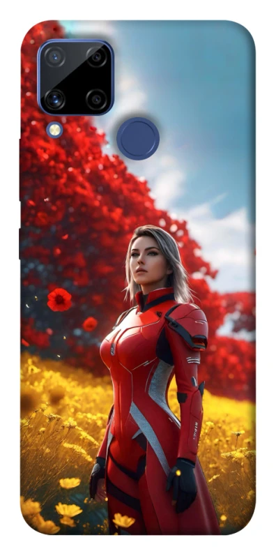 Чохол на Realme C15 Cyber space girl ver.5 фото 1 з 1
