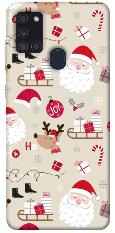 Чехол на Samsung Galaxy A21s Новогодний v1 фото 1 из 1