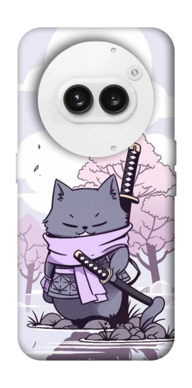 Чехол на Nothing Phone (2a) Samurai cat фото 1 из 1