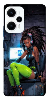 Чехол на Xiaomi Poco F5 / Note 12 Turbo Cyber girl фото 1 из 1