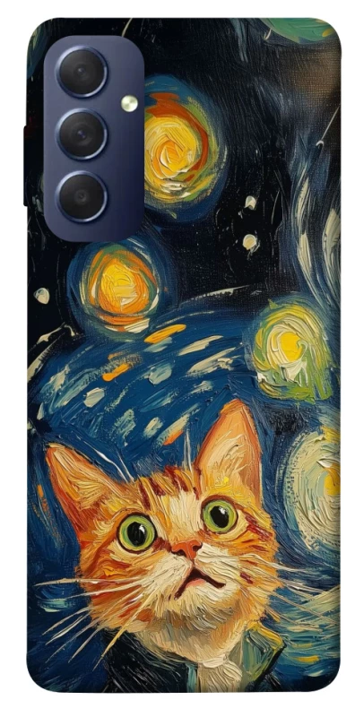 Чохол на Samsung Galaxy M54 5G paint cat фото 1 з 1