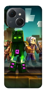 Чехол на TECNO Spark 40C Minecraft dungeon фото 1 из 1