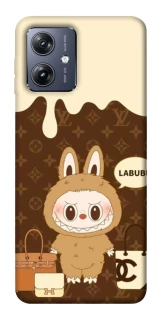 Чохол на Motorola Moto G54 Labubu LV фото 1 Чохол на Motorola Moto G54 Labubu LV фото 1 з 1