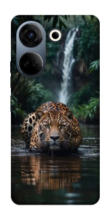 Чехол на TECNO Camon 20 Pro (CK7n) Leopard in water фото 1 из 1