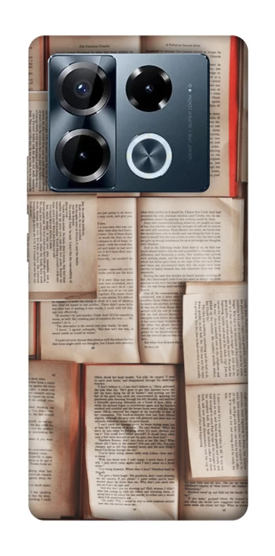 Чохол на Infinix Note 40 Pro 4G Книги фото 1 з 1