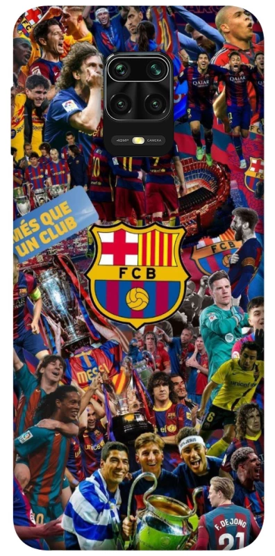 Чехол на Xiaomi Redmi Note 9s / Note 9 Pro / Note 9 Pro Max FC Barcelona v4 фото 1 из 1