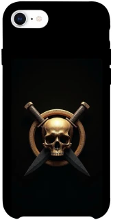 Чехол на Apple iPhone SE (2020) Golden Skull фото 1 из 1