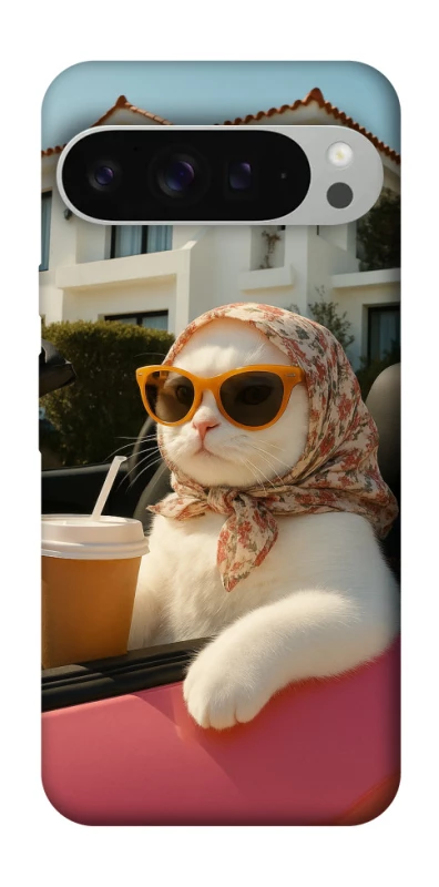 Чехол на Google Pixel 9 Pro XL Stylish Cat Cruise фото 1 Чехол на Google Pixel 9 Pro XL Stylish Cat Cruise фото 1 из 1