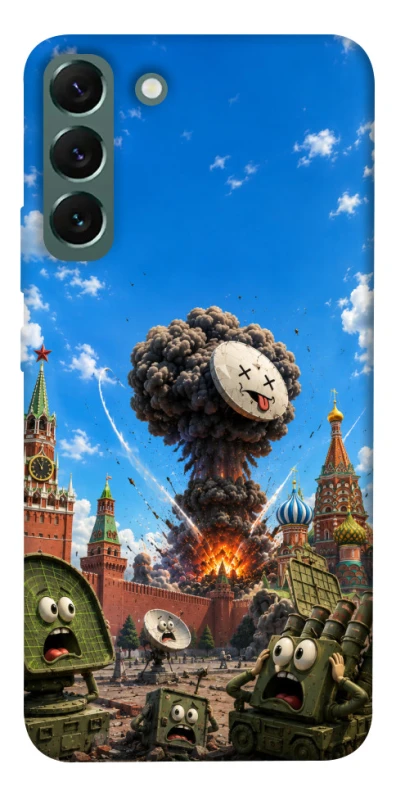 Чохол на Samsung Galaxy S22+ Moscow never sleeps ver.7 фото 1 з 1