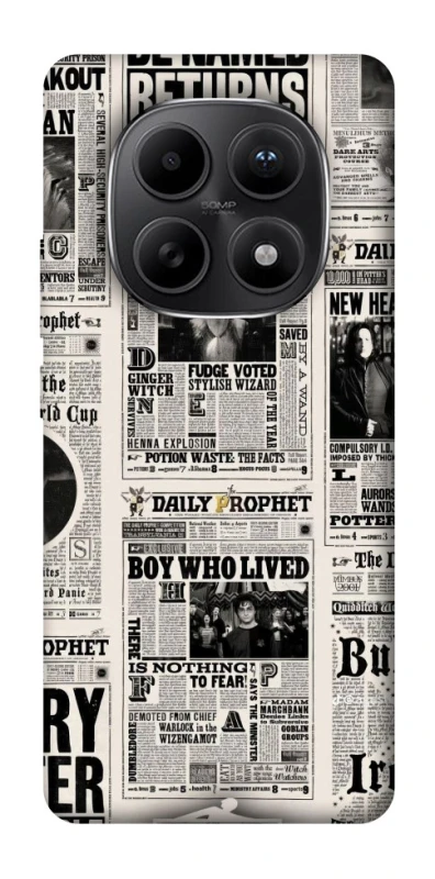 Чохол на Xiaomi Redmi Note 15 5G Harry Potter newspaper фото 1 з 1
