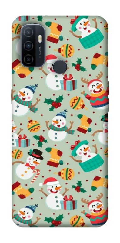 Чохол на Oppo A53 / A32 / A33 Новорічний v2 фото 1 з 1