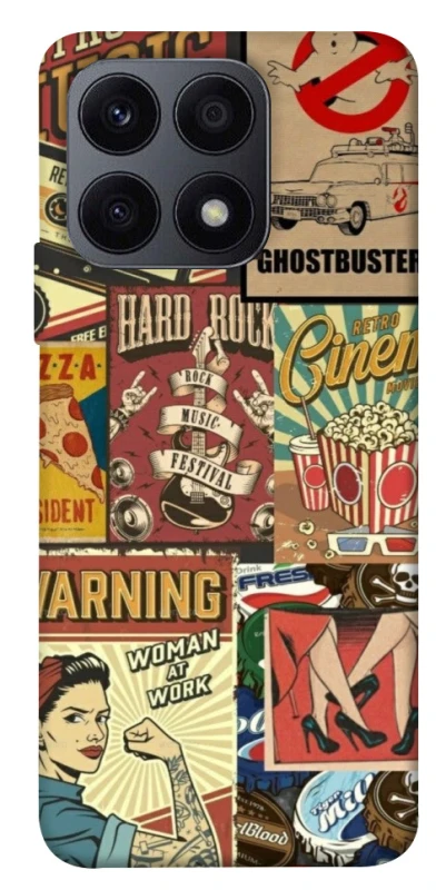 Чохол на Huawei Honor X8a Retro collage ver.2 фото 1 з 1