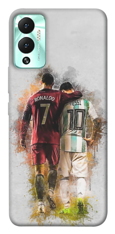 Чохол на Infinix Hot 12 Play Ronaldo та Messi фото 1 з 1