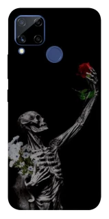 Чехол на Realme C15 Skeleton vs Rose фото 1 из 1