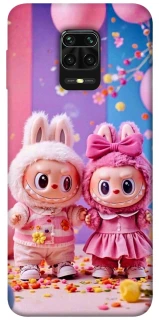 Чехол на Xiaomi Redmi Note 9s / Note 9 Pro / Note 9 Pro Max Labubu twins ver.2 фото 1 из 1