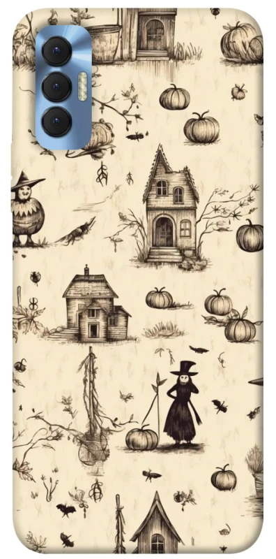 Чохол на TECNO Spark 8P Halloween aesthetic ver.1 фото 1 з 1