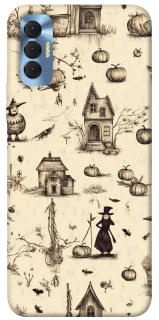 Чехол на TECNO Spark 8P Halloween aesthetic ver.1 фото 1 из 1