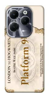 Чехол на Infinix Hot 40 Pro Ticket 9-3/4 фото 1 из 1