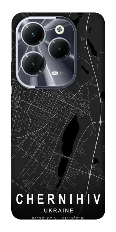 Чохол на Infinix Hot 40 Chernihiv map фото 1 з 1