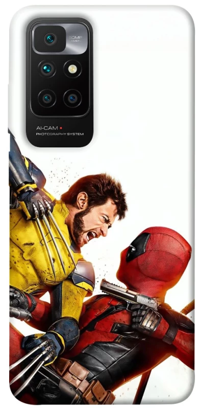 Чохол на Xiaomi Redmi 10 Deadpool and Wolverine фото 1 з 1