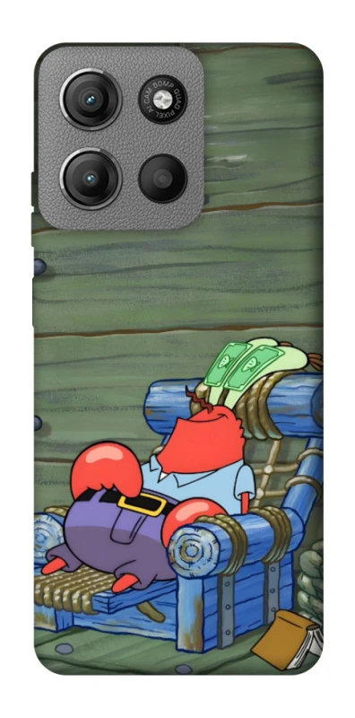 Чохол на Motorola Moto G15 4G Mr.Krabs фото 1 з 1