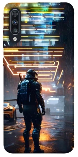Чехол на Samsung Galaxy A70 (A705F) Cyber character фото 1 из 1