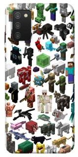 Чохол на Samsung Galaxy A03s Minecraft v4 фото 1 з 1