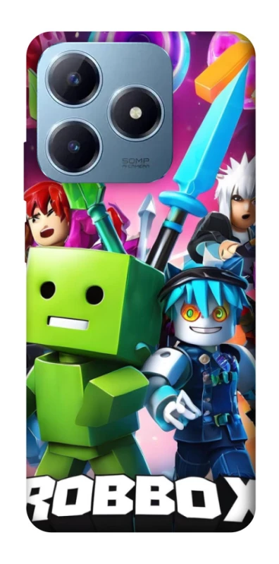 Чехол на Realme C63 Roblox gaming heroes фото 1 из 1