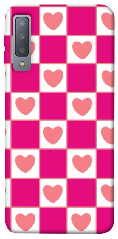 Чохол на Samsung A750 Galaxy A7 (2018) Chess heart фото 1 з 1