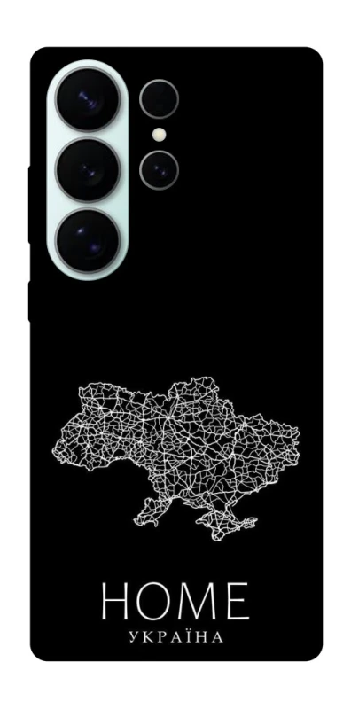 Чохол на Samsung Galaxy S26 Ultra Ukraine black map фото 1 з 1