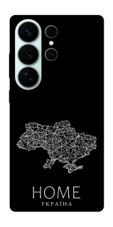 Чохол на Samsung Galaxy S26 Ultra Ukraine black map фото 1 з 1
