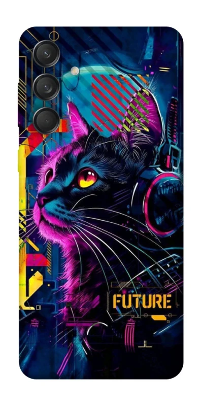 Чохол на Samsung Galaxy M55 Cyber Cat v2 фото 1 з 1