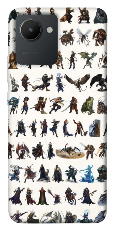 Чехол на Realme C30 Character Selection фото 1 из 1