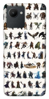 Чехол на Realme C30 Character Selection фото 1 из 1